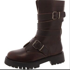 Steve Madden Brown Leather Boots